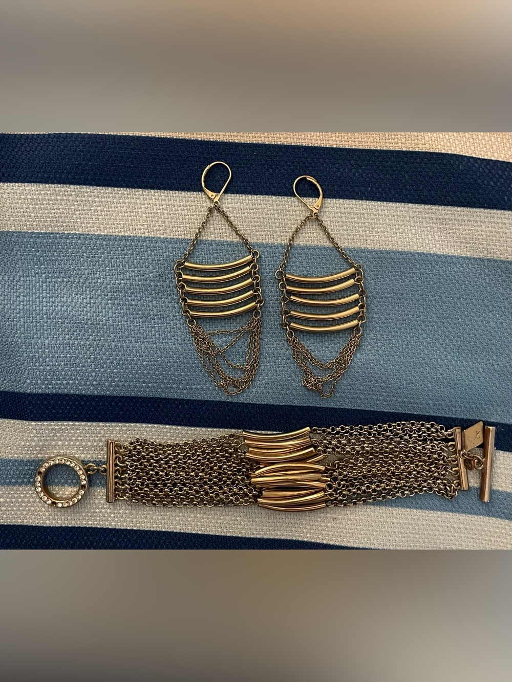 Sequin-NYC bracelet & earrings set